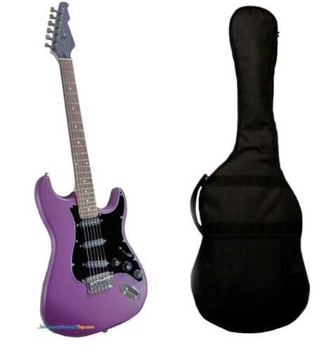 Chitarra elettrica viola - chitarra,