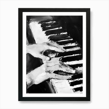 Mani sul pianoforte stampa