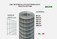 Rete per Recinzione Zincata