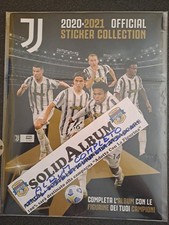 ALBUM COMPLETO FIGURINE ATTACCATE JUVENTUS 2020-21 EUROPUBLISHING - NO CARD