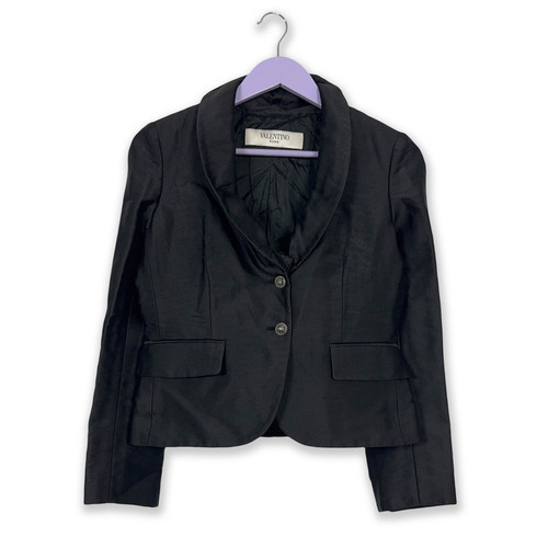 Giacca valentino nera con - giacca,