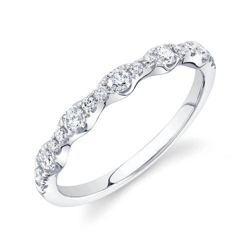 14k oro bianco diamante - 14k,