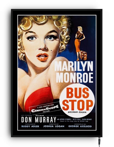 Bus stop movie poster - bus,