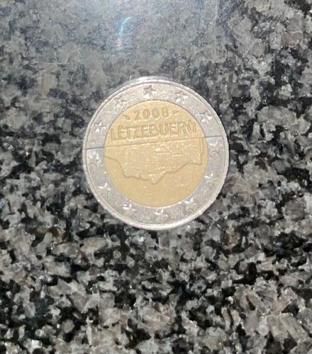 Moneta euro rara letzebuerg - rara,