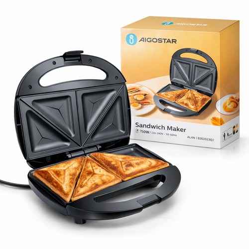 Aigostar piastra sandwich - piastra,