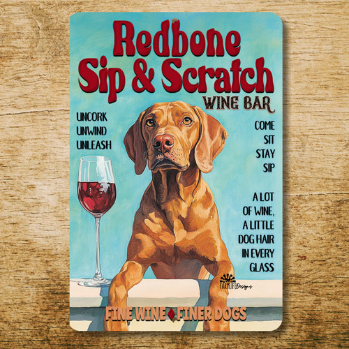 Insegna redbone wine - insegna,