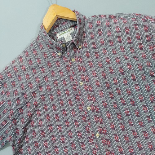 Camicia uomo stampa azteca