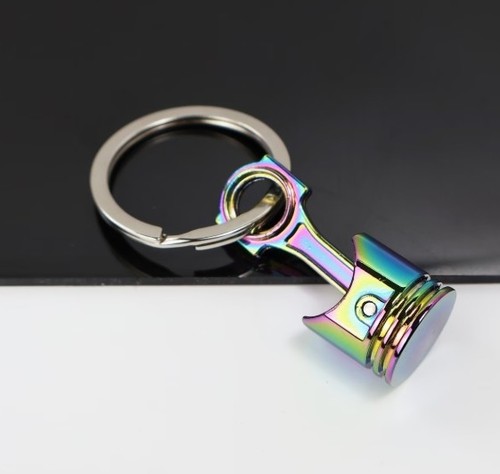 Keyring piston multi coloured - multi,