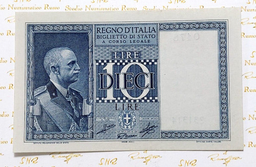 Regno italia lire - regno, impero