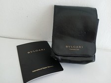 BULGARI ASTUCCIO in PELLE NERA