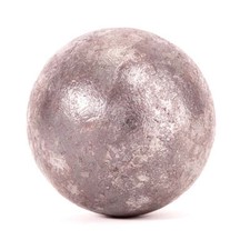 Sfera in ferro pieno battuto liscia biglia decoro per cancelli ringhiere scale
