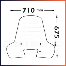 Paravento Scooter Parabrezza