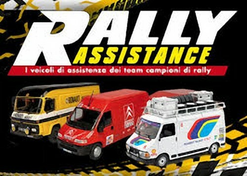 Veicoli rally assistence - assistence, 1/43