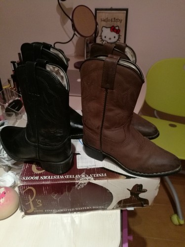 Stivali camperos pelle bambina - stivali,