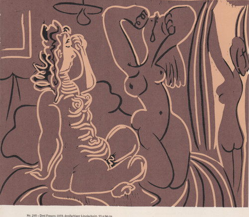 Pablo picasso tre donne - -,