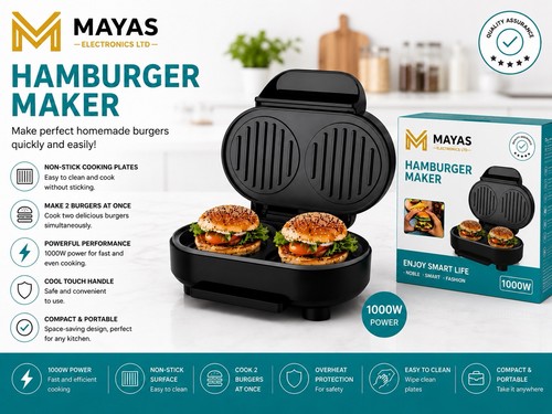 Hamburger maker griglia - hamburger,