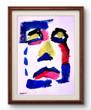 Aleph Original Art Face 5