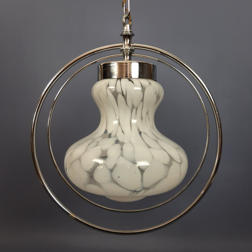 Lampadario space age vetro - lampadario,