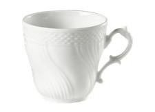 Richard Ginori -Vecchio Ginori Bianco - 1 Tazza Caffè Grande cc 200 con piattino