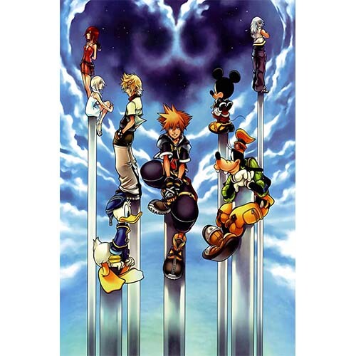 Kingdom hearts i - hearts, 3