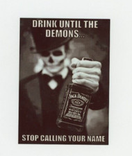 Calamita frigorifero/frigo Jack Daniels - Bevi finché i demoni non smettono di chiamare -