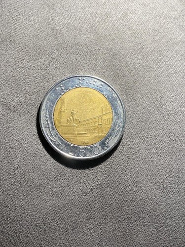 Moneta molto rara - moneta, 500
