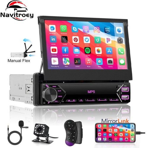 Autoradio 1din flip - 7",