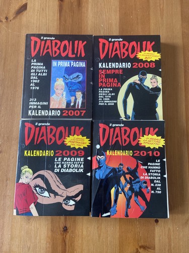 Lotto diabolik kalendario - diabolik,