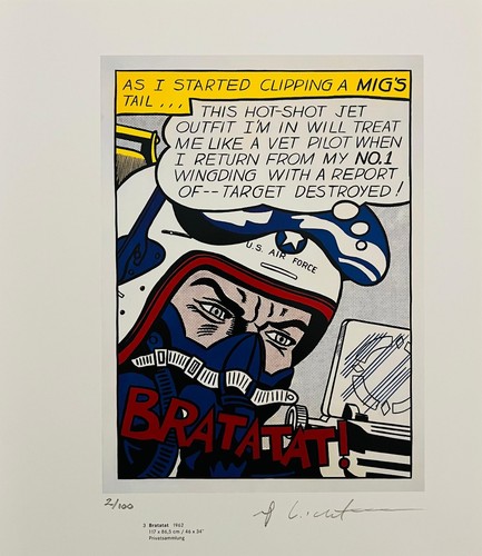 Roy lichtenstein stampa - roy,