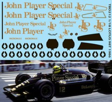 1/18 Decals per F1 LOTUS 98T