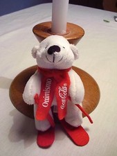 ORSETTO COCA-COLA "Ottimismo" con gli sci altezza cm.12,5