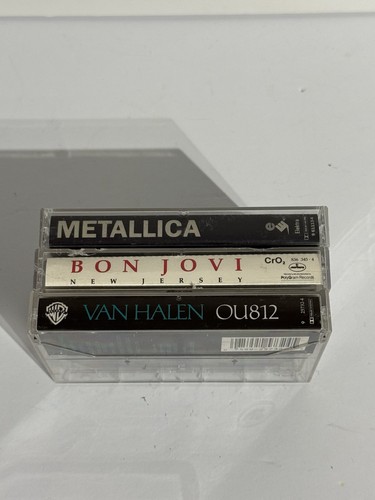 Rock cassette lot - 80’s,