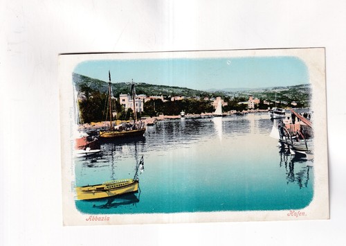 F4086 abbazia postcard porto - abbazia,