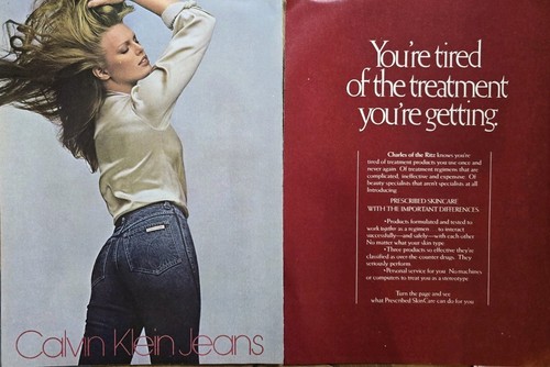Jeans donna calvin klein blu - calvin,