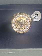 Anello uomo oro 18 kt Versace