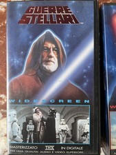 VHS Trilogia  “GUERRE STELLARI” LucasFilm anno 1995 Originali Da Collezionare