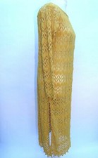 Zara Midi Abito Crochet Spacco