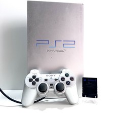 Console PS2 Sony PlayStation 2 Fat Silver Con Memory Card Cavi SCPH-50004 PAL