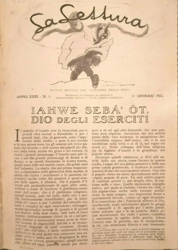 Angelo gatti iahwe seba - iahwe,