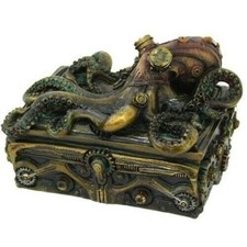 Steampunk Octopus Scatola