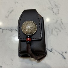 Custodia Zippo 100% pelle