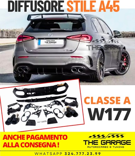 Diffusore sportivo modello a45 - sportivo,