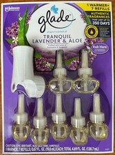 Glade Plugins Tranquil Lavanda e Aloe 7 Ricariche Olio Profumato + 1 Scaldabagno Johnson
