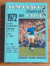 Almanacco ILLUSTRATO DEL CALCIO 1972 PANINI calciatori no album figurine sticker
