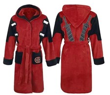 Accappatoio Deadpool Adulto Unisex Invernale in Flanella | Accappatoio Marvel
