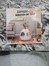 Copod8 Smart Scratch Cat Cave Nero