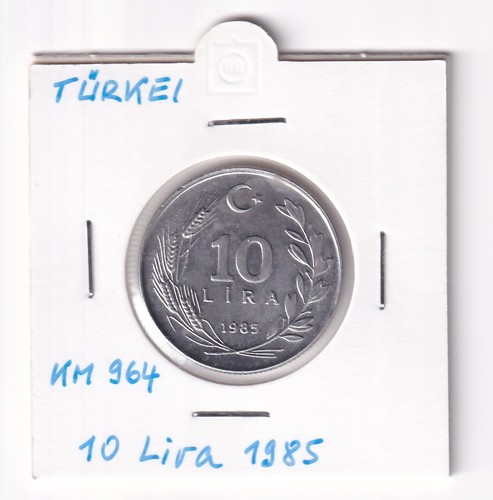 Turchia lire 1985 - turchia, 10