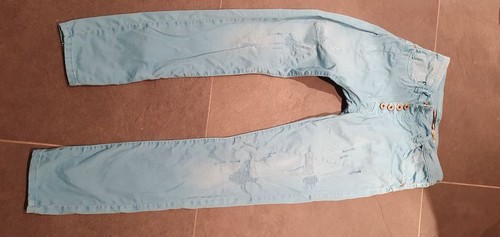 Pantalone please p78 turchese - pantalone,