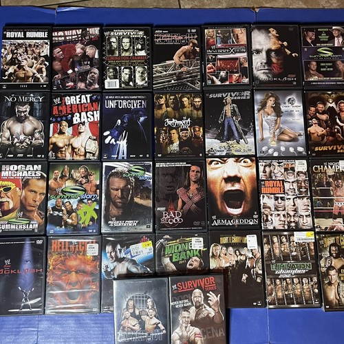 Wrestling wwf wwe huge dvd - huge,