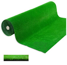 Erba Sintetica Rotolo 1x25 mt Prato Verde 7mm Antiscivolo Giardino Sotto Piscina